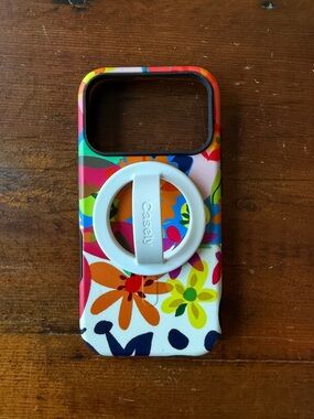 iPhone MagSafe Tough Case - Beautiful Blooms with Casely Mag Loop